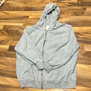 Oversized American Eagle Zip-up